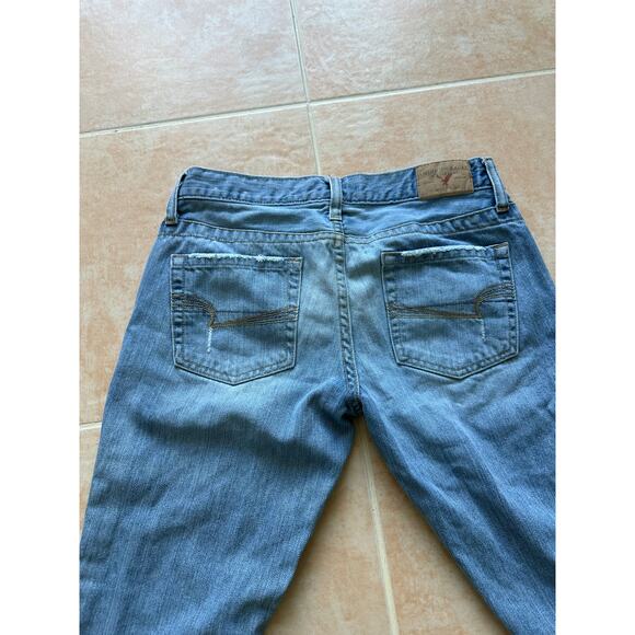 American Eagle Outfitters  Hipster skinny flare jeans  size  2 Petite - Picture 6 of 9